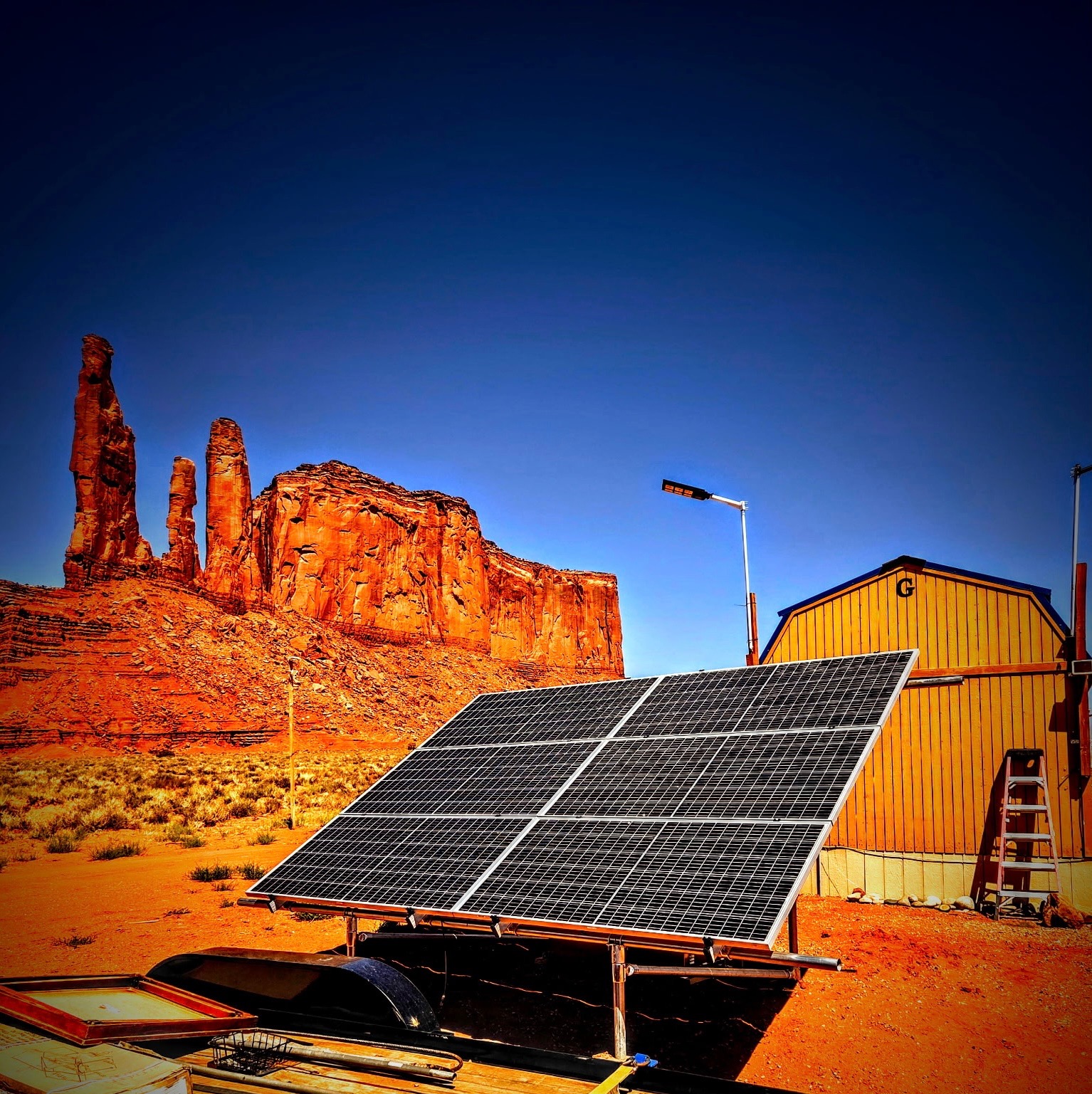 Navajo Transitional Energy Company Completes First Federally Subsidized Home Solar Installation on a Remote Hogan on the Navajo Nation